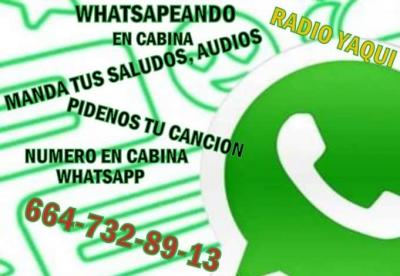 whatsappeando Radio Yaqui